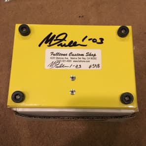Fulltone Custom Shop Full-drive 2, Ferrari Yellow, Fulldrive