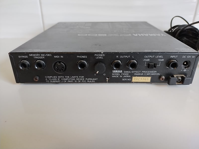 Yamaha FX500 Multi-effects Processor Shoegaze | Reverb