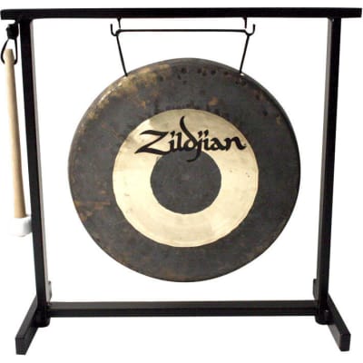 Zildjian 12 Traditional Gong and Table-Top Stand Set image 4