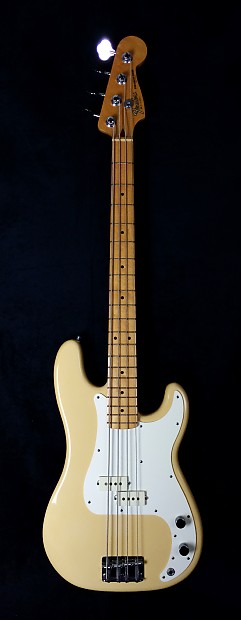 Fender P-bass 1983 Cream/off White P Bass image 1