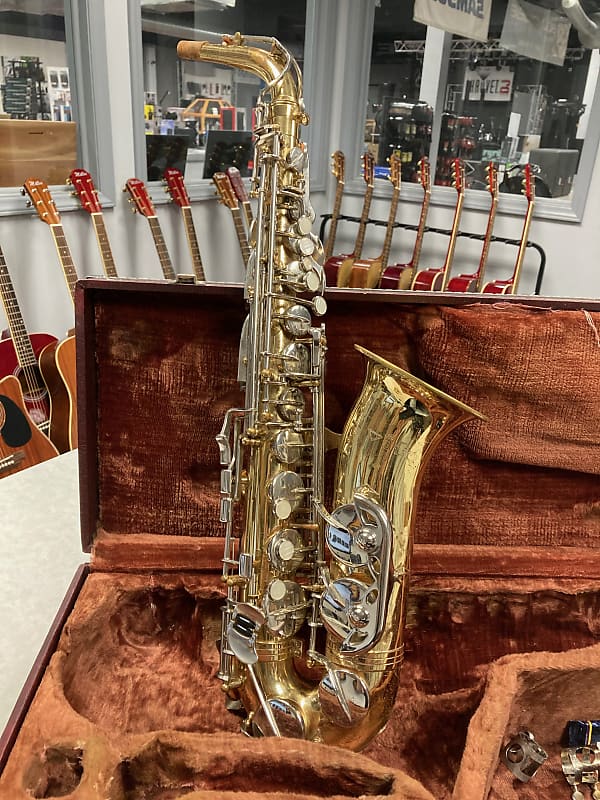 Vintage Vito Alto Sax with 2 mouth pieces and case | Reverb