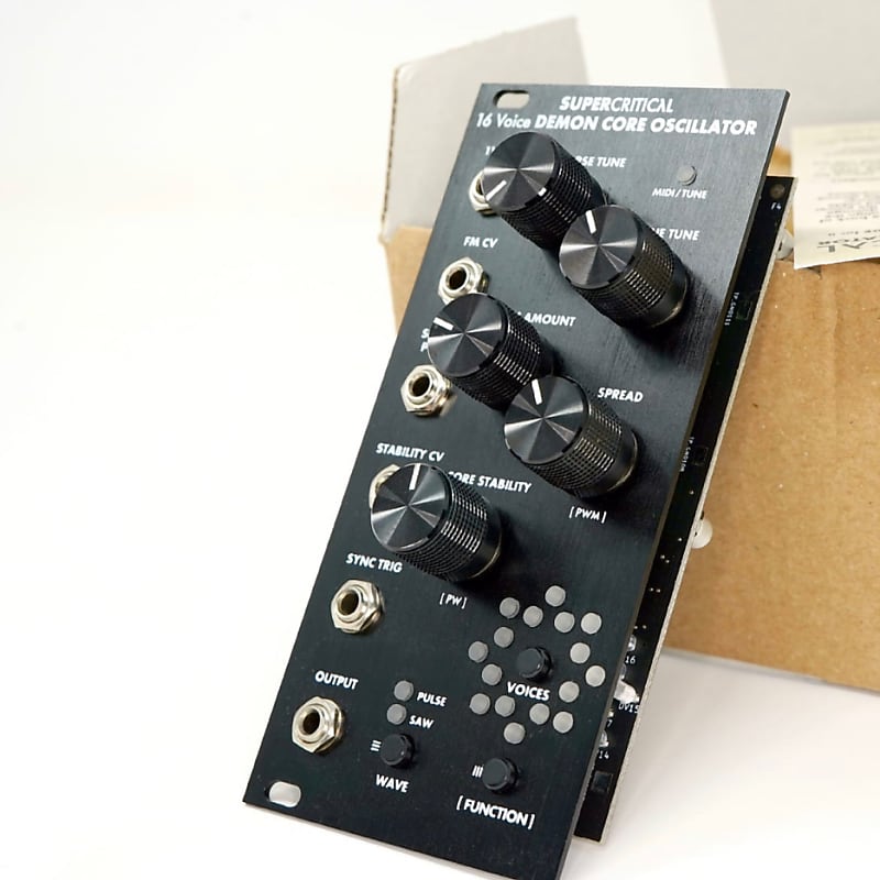 【ジャンク】supercritical demoncore OSC&EXP Demon Core Oscillator | Supercritical Synthesizers
