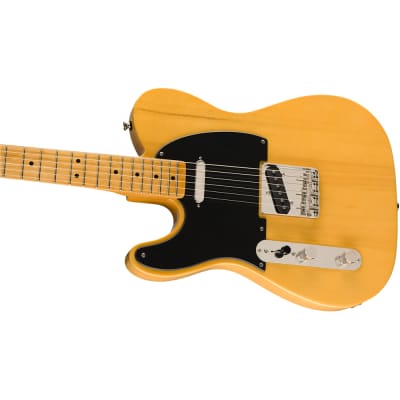 Squier by Fender Classic Vibe '50s Telecaster Left-Handed Guitar, Butterscotch image 2
