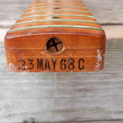 Fender telecaster bass neck 1968 1968 natural image 12