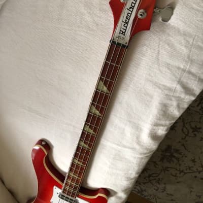 Vintage 1974 Rickenbacker 4001 Fireglo Bass w/OHSC image 6