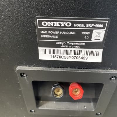 Onkyo floor speakers  Skf4800 2000 Black image 6
