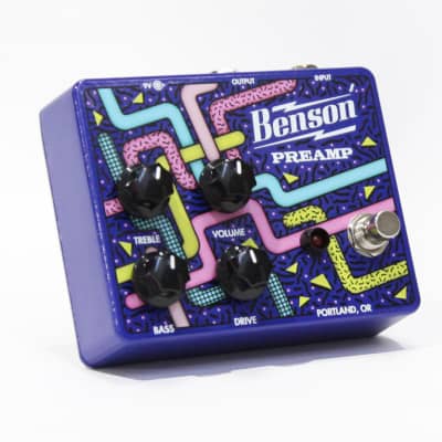 【箱なし・本体のみ】Benson Preamp Limited 日本限定カラー Benson Amps/PREAMP PEDAL Limited Silver : 宮地楽器