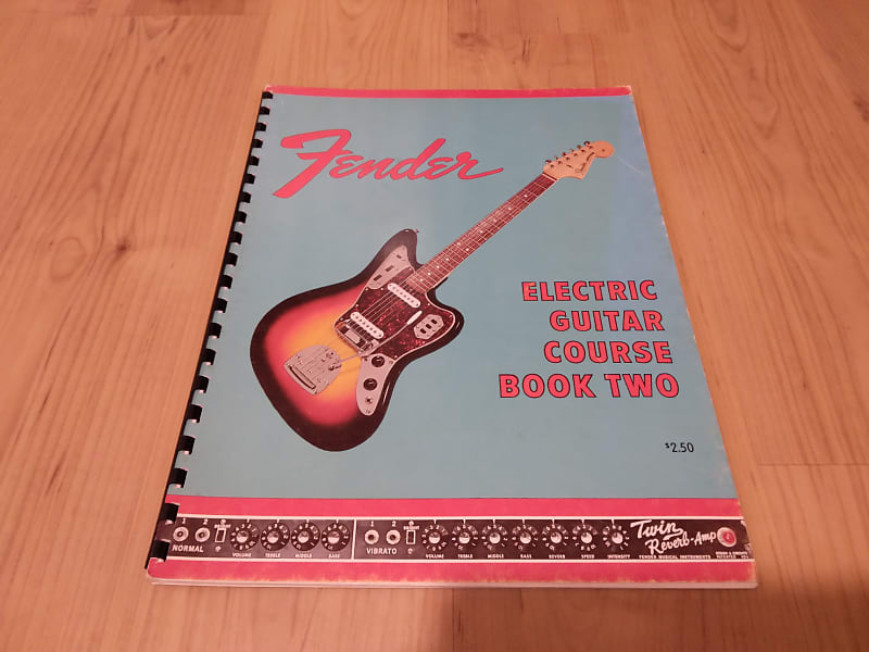 Vintage 1966 Fender Electric Guitar Course Book Two Lesson Reverb
