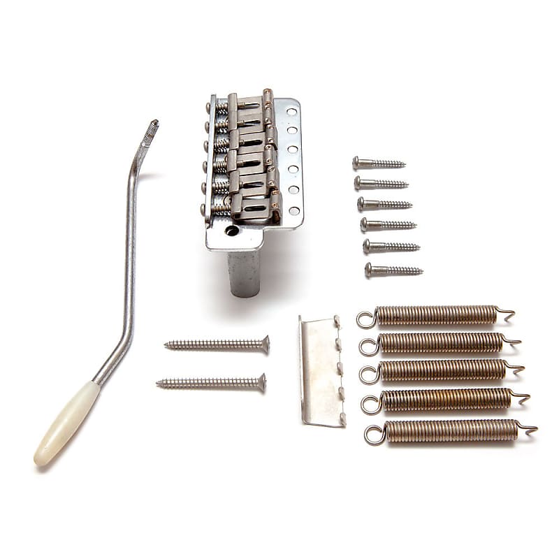 Gotoh GE101TS Vintage Tremolo System with Steel Block (Aged/Relic Chrome)