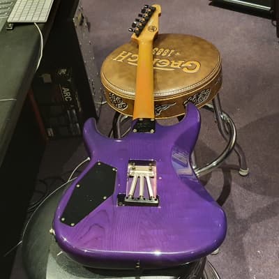 ESP Custom Shop The Mirage Trans Purple Japanese Super Strat! MIJ Japan Guitar! image 11