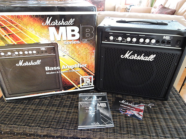 Marshall MB15 1x8 15W Bass Combo image 3