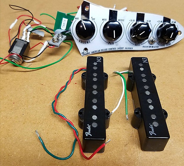 Fender n3 jazz bass pickups on sale