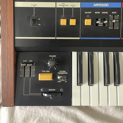 Roland Juno-6 with MIDI and Gator Flightcase image 2