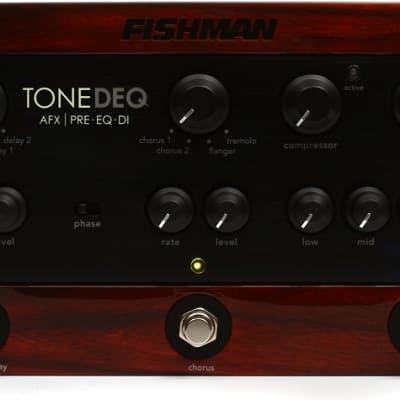 Fishman ToneDeq AFX Preamp EQ and DI with Dual Effects | Reverb