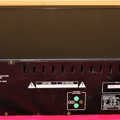 KENWOOD KX-5530 Autoreverse Dolby B-C-HX-pro CASSETTE Tapedeck image 2