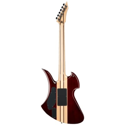 B.C.RICH Mockingbird Extreme Exotic with Floyd Rose - Quilted Maple Top, Black Cherry image 2