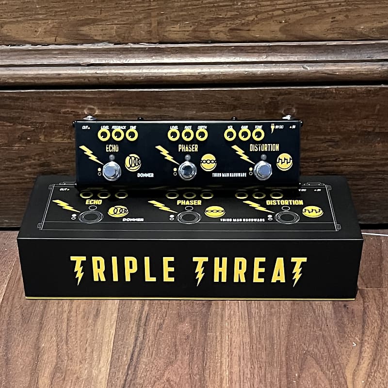 Third Man Hardware x Triple Threat Donner Effects Pedal (Standard Edit –  Third Man Records – Official Store