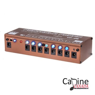 Caline CP 06 Portable Rechargeable 9V Power Supply 4 Effects Stomp Pedals Free Shipping image 5