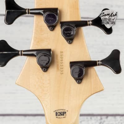 ESP E-II BTL-4 Bass Guitar Black Natural Burst #ES0952233 image 7