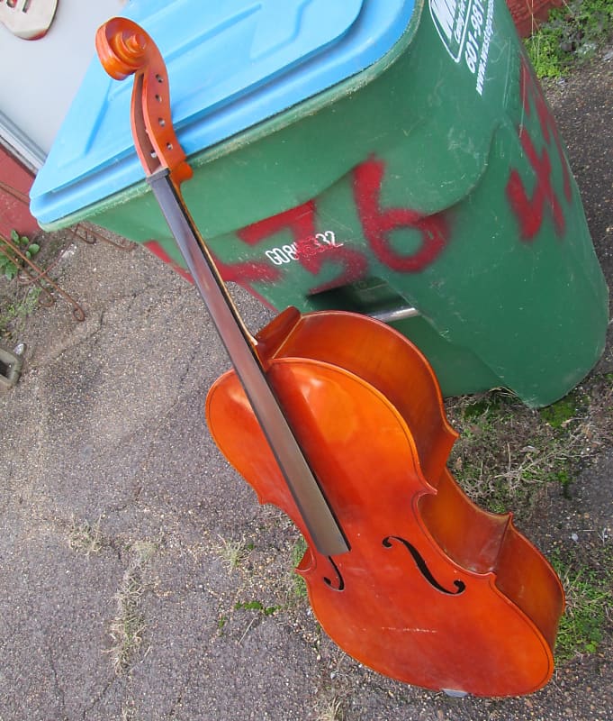 Karl Knilling 158F 4/4 full size cello as is for restoration Reverb