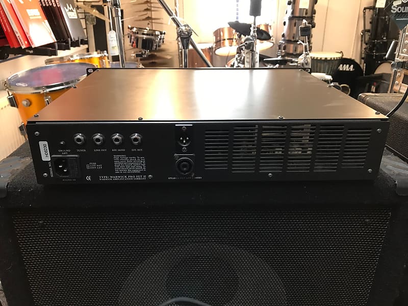 Warwick Pro Fet II Bass Amp Head - 250 watts | Reverb