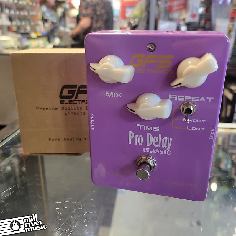 GFS Pro Delay Classic Delay Effects Pedal Used
