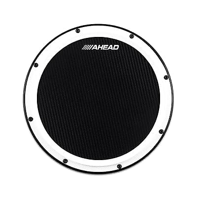 Ahead S-Hoop Marching Practice Pad 14" Black/White image 1
