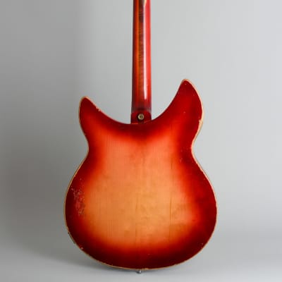 Rickenbacker  Model 335S/Rose Morris Model 1997 Thinline Hollow Body Electric Guitar (1965), ser. #EG-335, black hard shell case. image 2