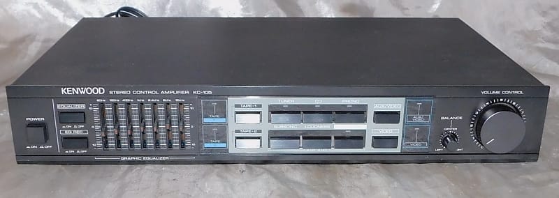 Kenwood shops KC-105 Pre-Amplifier with Equalizer