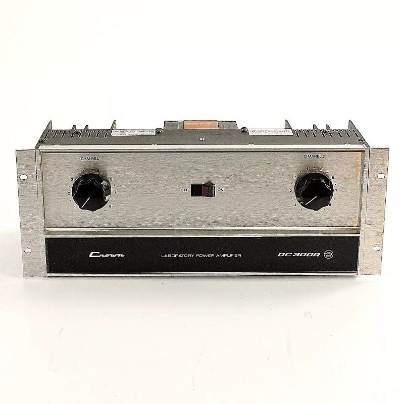 Crown DC 300A 2-Channel Power Amplifier image 1