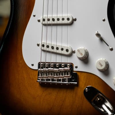 Fender Custom Shop Limited Edition 70th Anniversary Closet Classic 1954 Stratocaster - Wide-Fade 2-Color Sunburst image 11