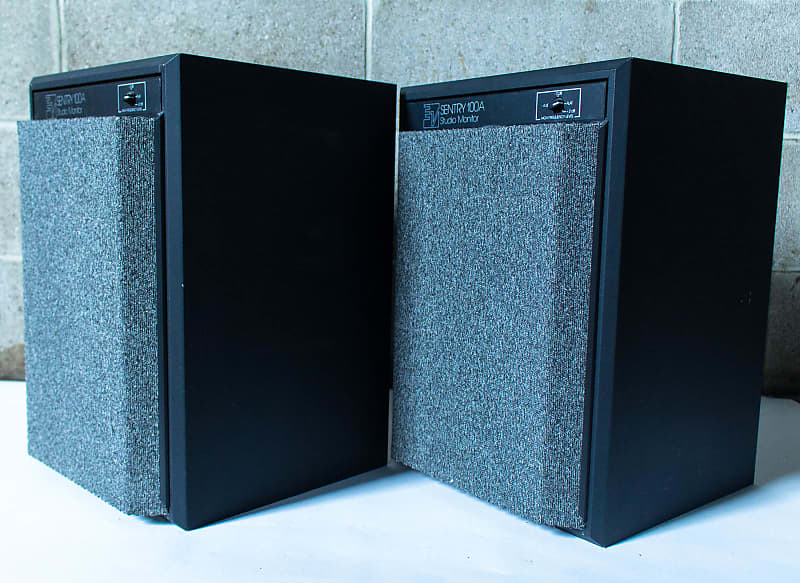 EV Electro-Voice Sentry 100A Studio Monitor Speakers Pair