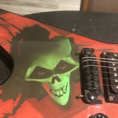 Washburn Dime 36 G17 Alien skull image 4