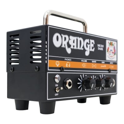 Orange Micro Dark Terror Mini Guitar Amplifier Head (20 Watts) image 3