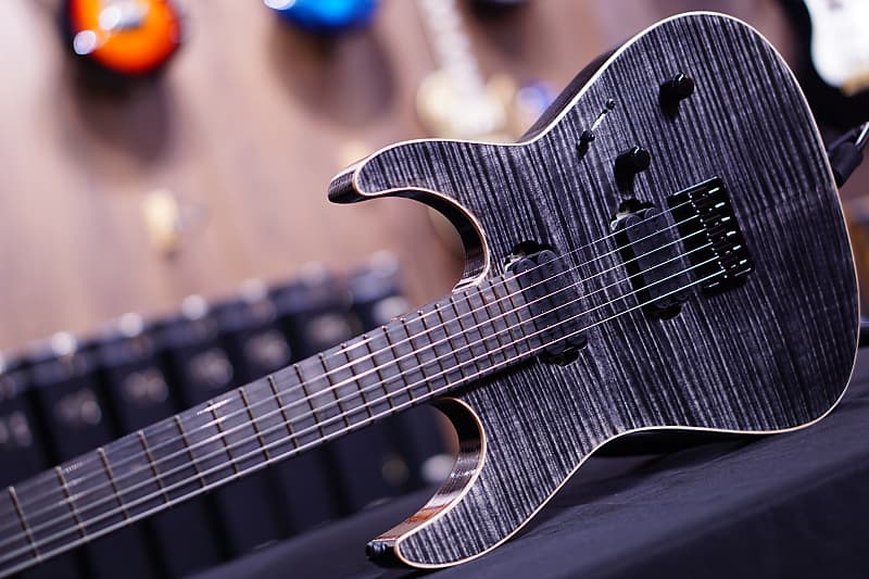 EDWARDS E-M-Ⅱ Custom smoky BK Edwards E-M-II CTM Smoky Black | Reverb