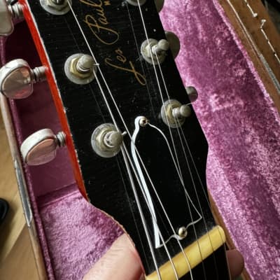 RARE Gibson Custom Shop Vic Dapra "Blood on the Tracks" Les Paul Aged 59 R9 8.2lbs! 2016 - Sunburst image 8