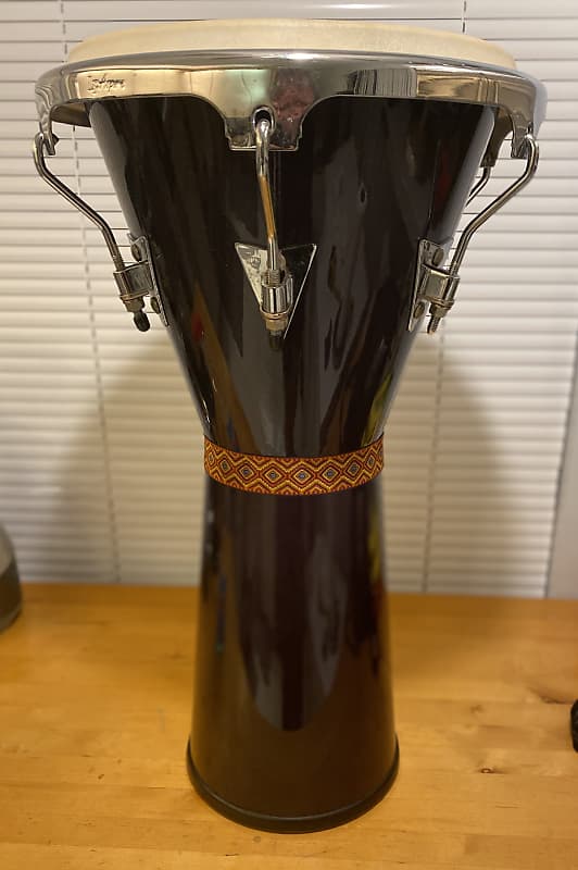 Latin Percussion Aspire Djembe 90's - Black image 1