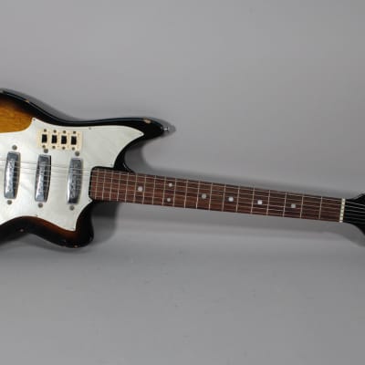 1960s Teisco ET-300 Vintage Sunburst w/SSC image 19