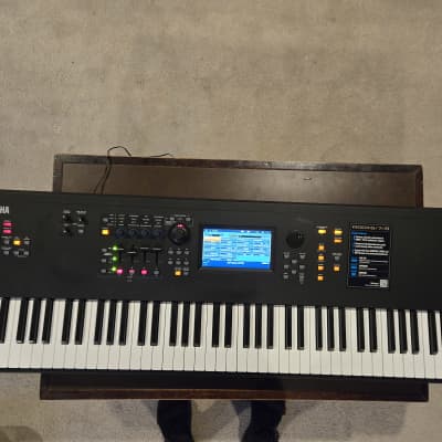 If buyer chooses local pickup, I will deduct $700 from the asking price.  Yamaha MODX8 Synthesizer, Black, Excellent Condition, Travel Case Included