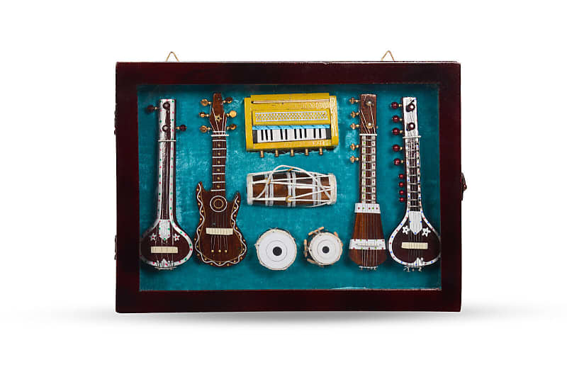 Handmade Miniature Musical Instrument, Wall Hanging, Home Decoration, For Home Office 2022 Assoted image 1