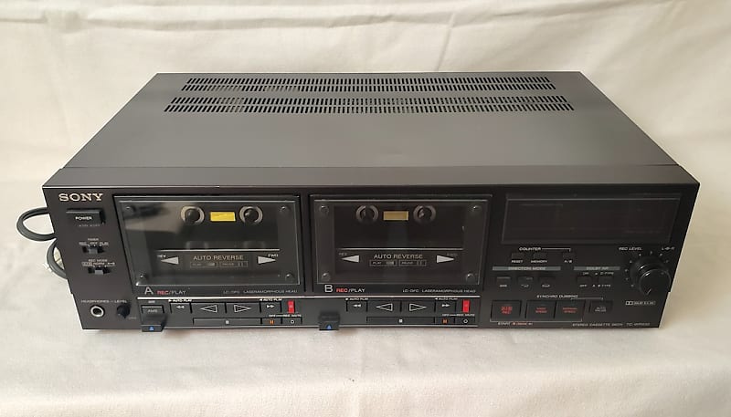 Sony TC-WR930 Dual Cassette Deck