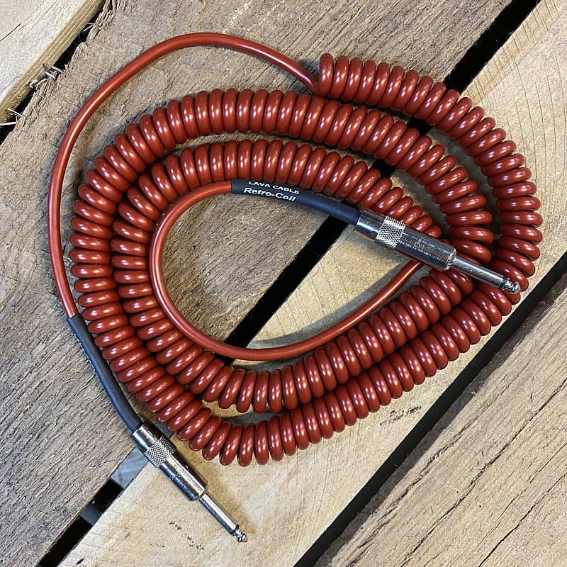 Lava Cable LCRCMR Retro Coil Straight to Straight Instrument Reverb