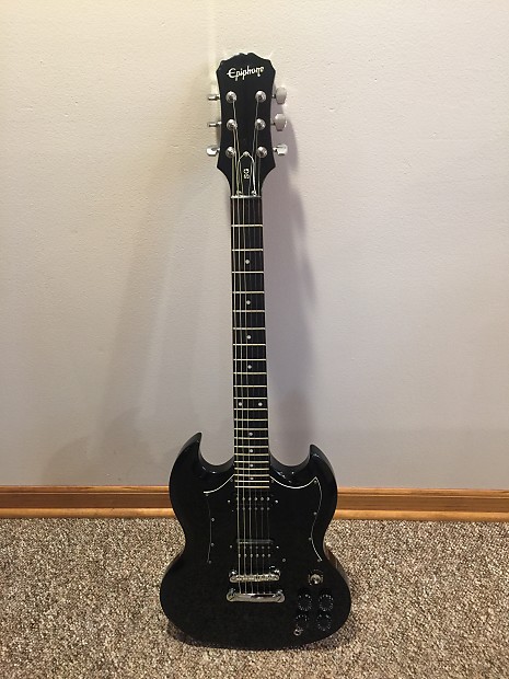 Epiphone SG G-310 エピフォン エスジー 黒 ブラック ギター