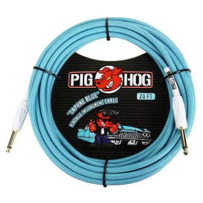 Pig Hog PCH20DB Vintage Series 1/4" TS Instrument Cable - 20'