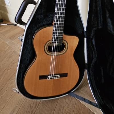 Takamine TH90 Hirade Series Classical Nylon String Acoustic/Electric Guitar 2021 - Natural Gloss for sale