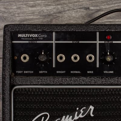 Multivox Premier P50R Amplifier with Original Speaker image 3