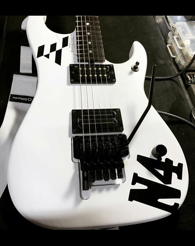 Washburn N4 MIJ White | Reverb