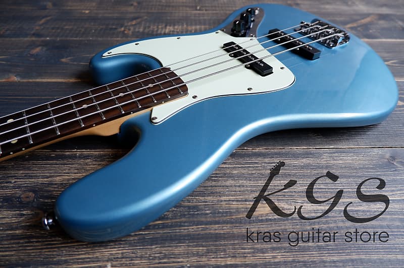 Grass Roots G-JB-55R LPB Jazz Bass 2012 Lake Placid Blue