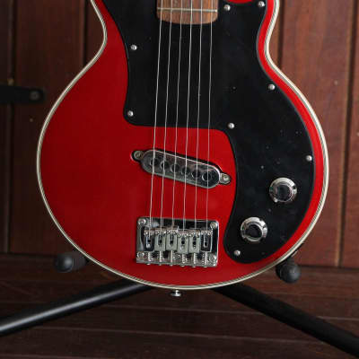 Brian May Guitars - Mini May Antique Cherry Electric Travel Guitar image 1