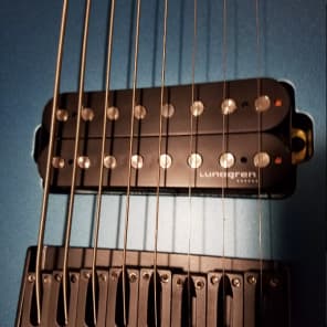 Kiesel Vader 8 string headless guitar with Lundgren M8s imagen 4